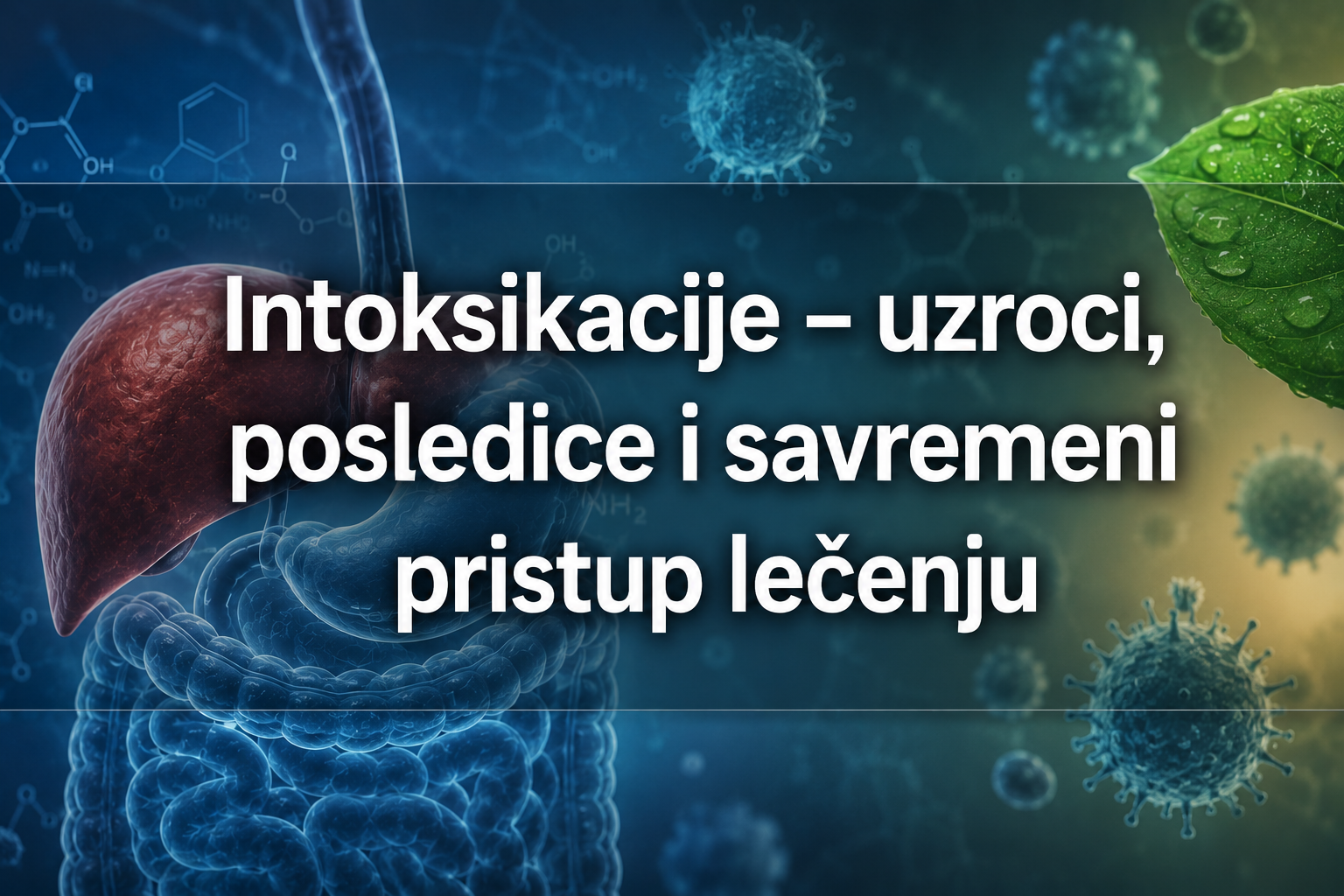 Intoksikacije – uzroci, posledice i savremeni pristup lečenju
